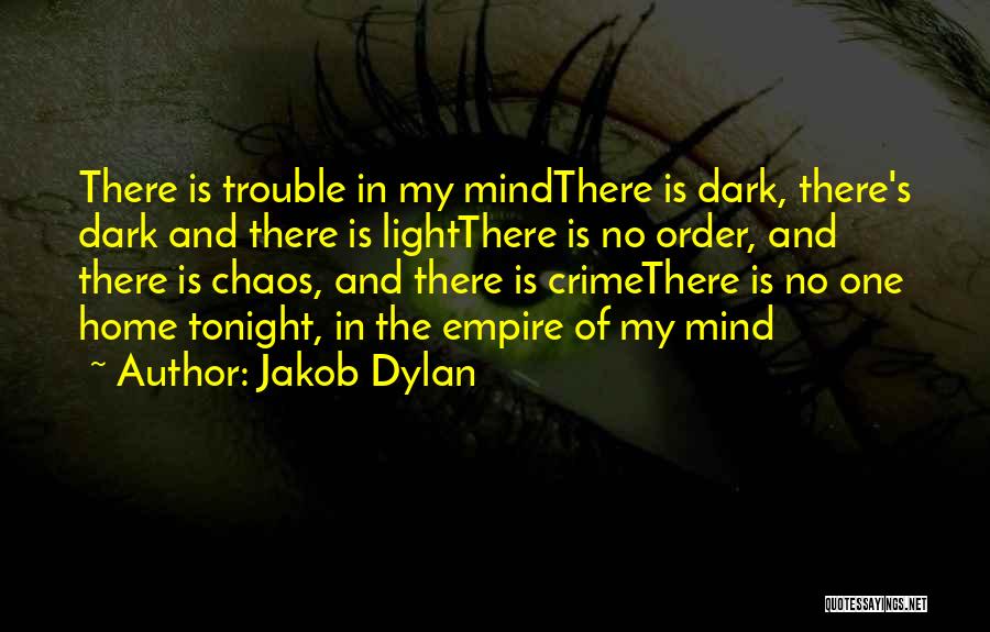Tonight You're On My Mind Quotes By Jakob Dylan