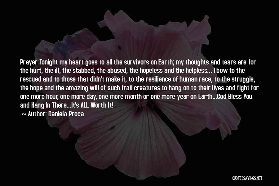 Tonight's Prayer Quotes By Daniela Proca