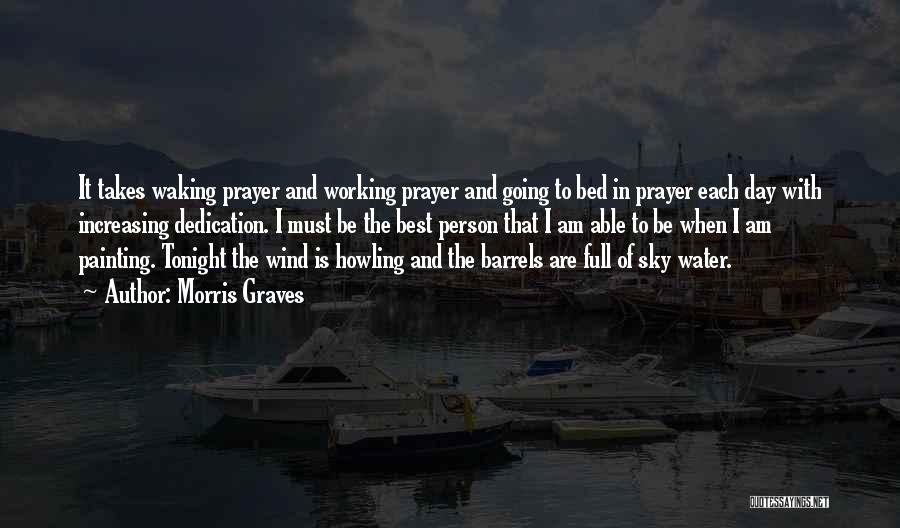 Tonight's Prayer Quotes By Morris Graves