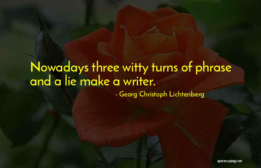 Tonratun Quotes By Georg Christoph Lichtenberg Tonratun Quotes By Georg Christoph Lichtenberg