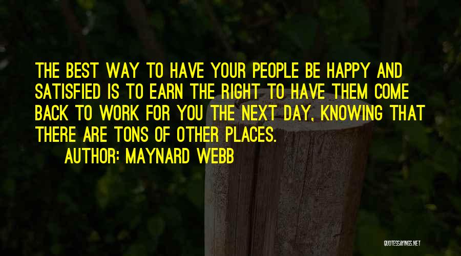 Tons Of Work Quotes By Maynard Webb