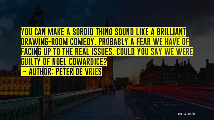Tonsorial Parlor Quotes By Peter De Vries