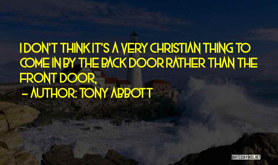 Tony Abbott Quotes 356246