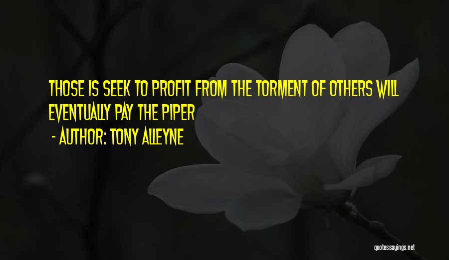 Tony Alleyne Quotes 1213378