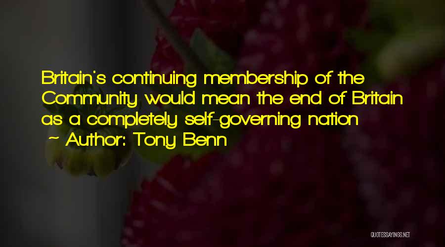 Tony Benn Quotes 1900621