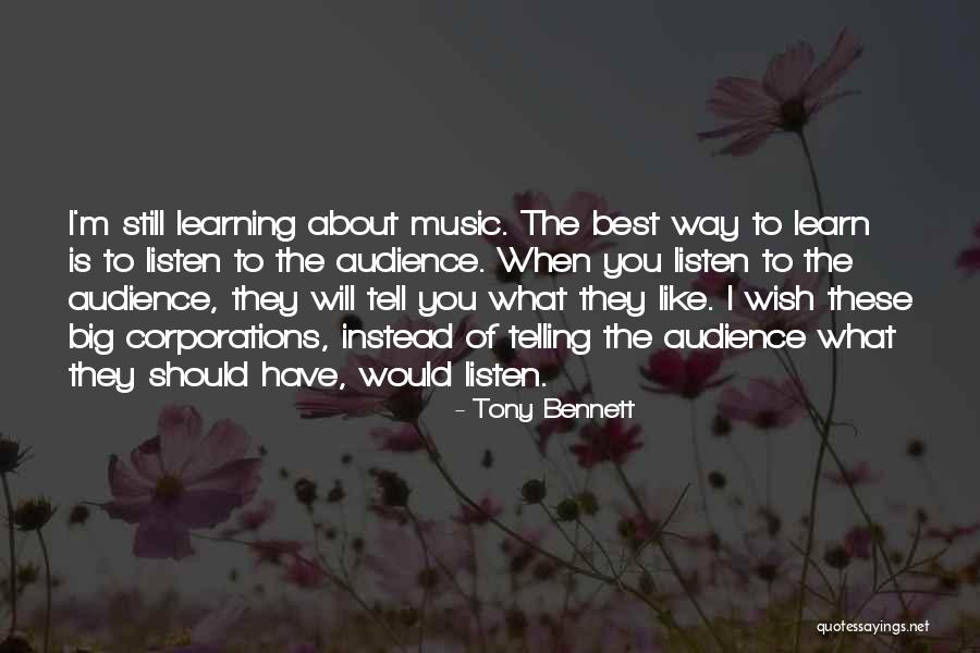 Tony Bennett Quotes 139271