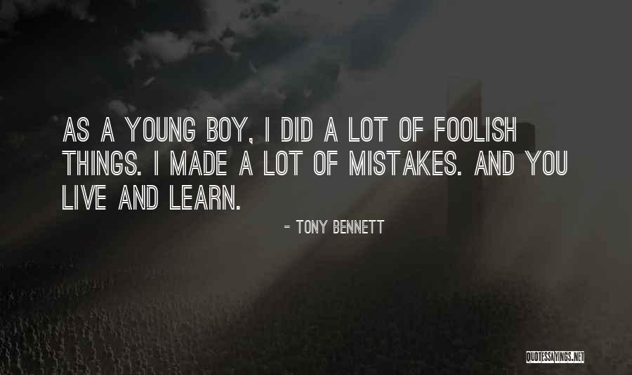 Tony Bennett Quotes 1796545 Tony Bennett Quotes 1796545