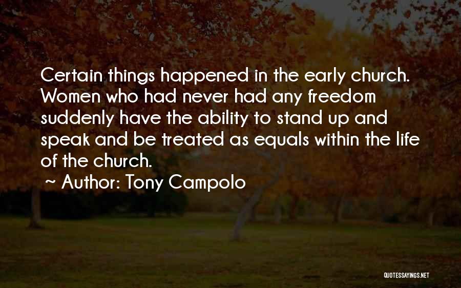 Tony Campolo Quotes 1089051