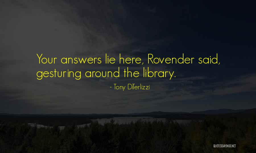 Tony DiTerlizzi Quotes 358066 Tony DiTerlizzi Quotes 358066