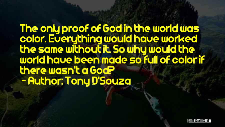 Tony D'Souza Quotes 794127