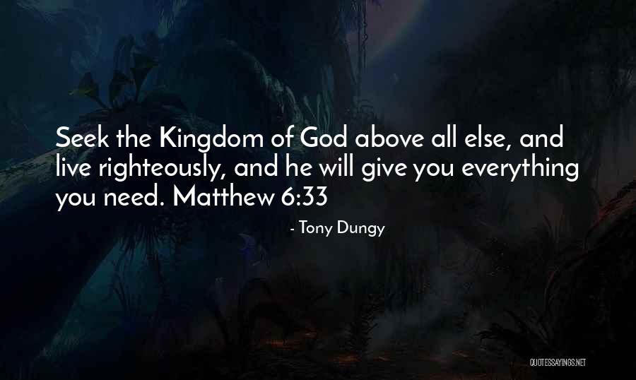 Tony Dungy Quotes 1819103