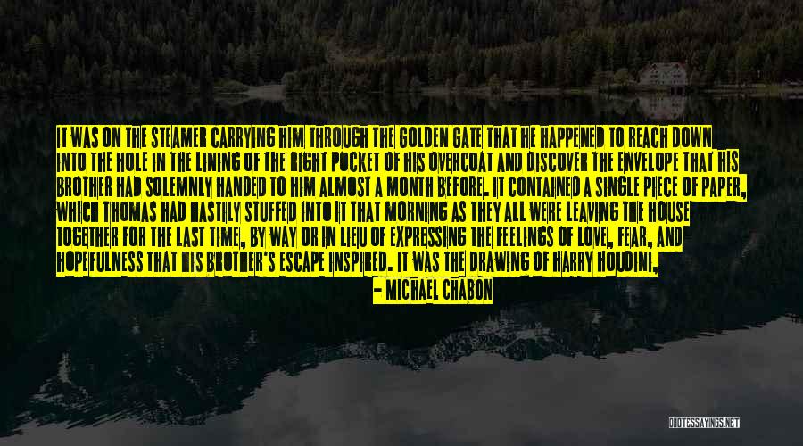 Tony Hadley Quotes By Michael Chabon Tony Hadley Quotes By Michael Chabon