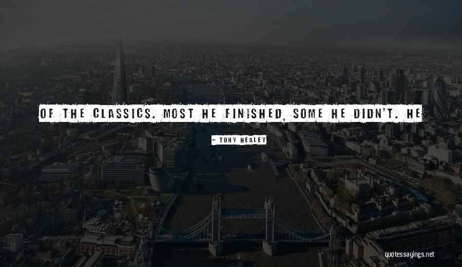 Tony Healey Quotes 931104 Tony Healey Quotes 931104