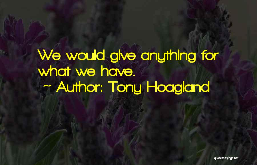 Tony Hoagland Quotes 165199
