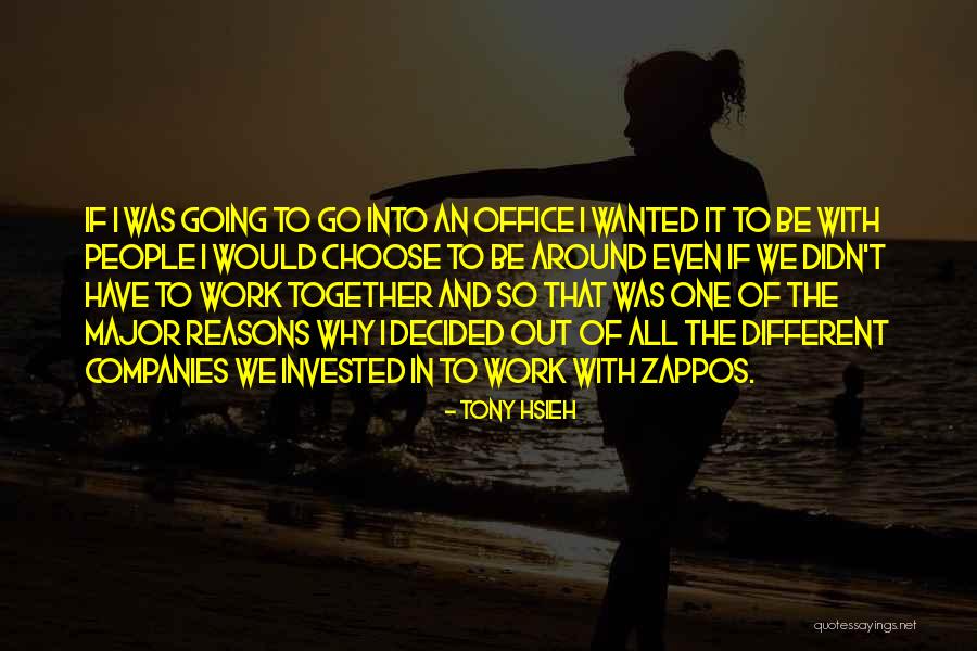 Tony Hsieh Quotes 1821267