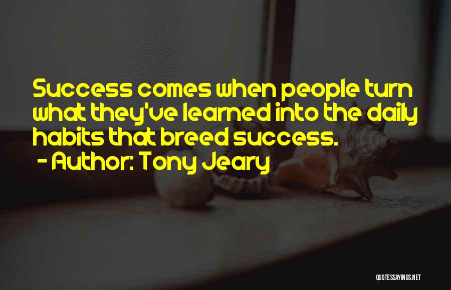 Tony Jeary Quotes 1721782