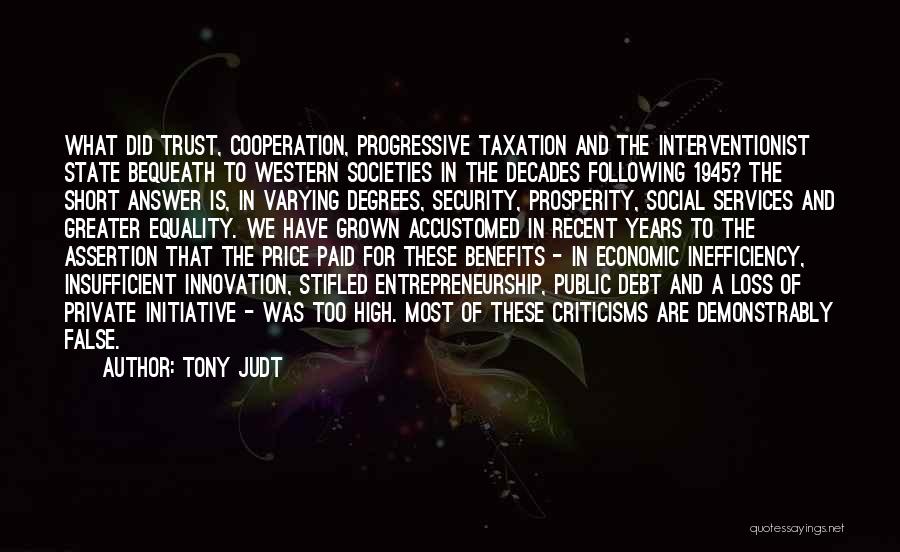 Tony Judt Quotes 1766575