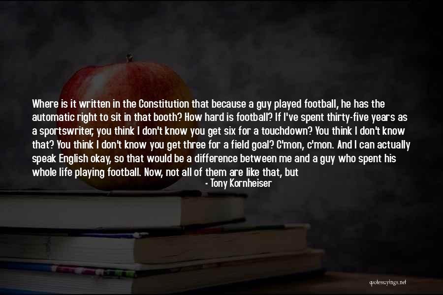Tony Kornheiser Quotes 495852 Tony Kornheiser Quotes 495852