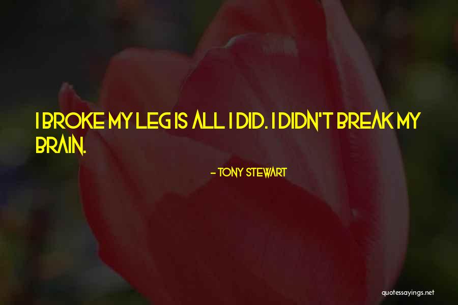 Tony Stewart Quotes 1602679