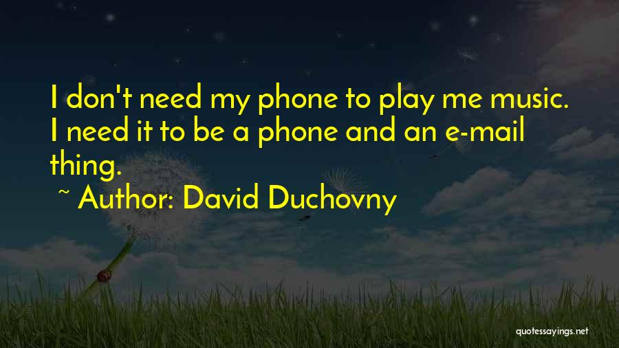 Tony Vaccaro Quotes By David Duchovny