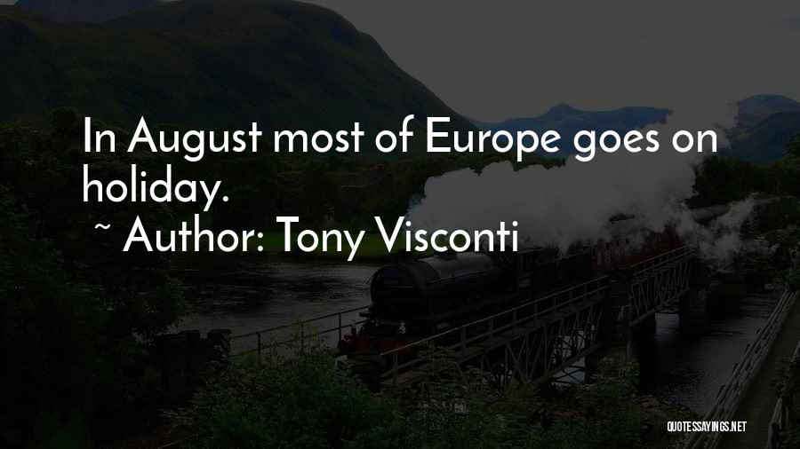 Tony Visconti Quotes 881068