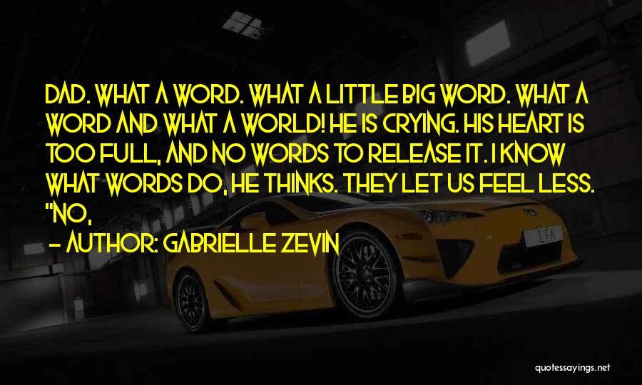 Too Big Heart Quotes By Gabrielle Zevin