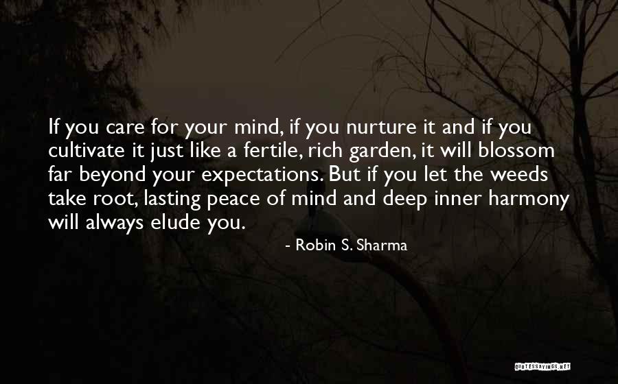 Too Deep In The Weeds Quotes By Robin S. Sharma Too Deep In The Weeds Quotes By Robin S. Sharma