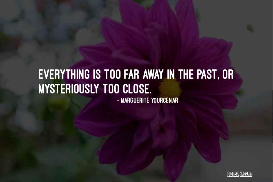 Too Far Away Quotes By Marguerite Yourcenar