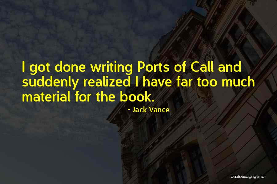 Too Far Book Quotes By Jack Vance Too Far Book Quotes By Jack Vance
