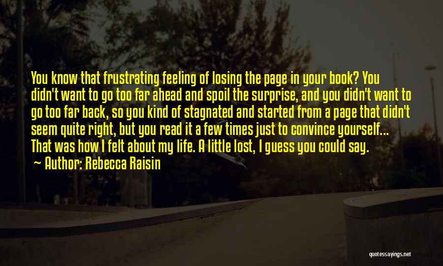 Too Far Book Quotes By Rebecca Raisin