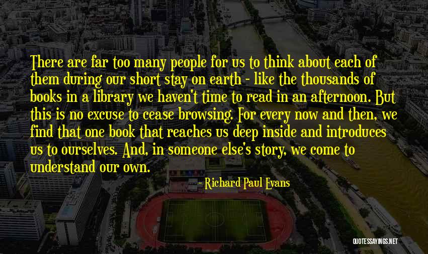 Too Far Book Quotes By Richard Paul Evans