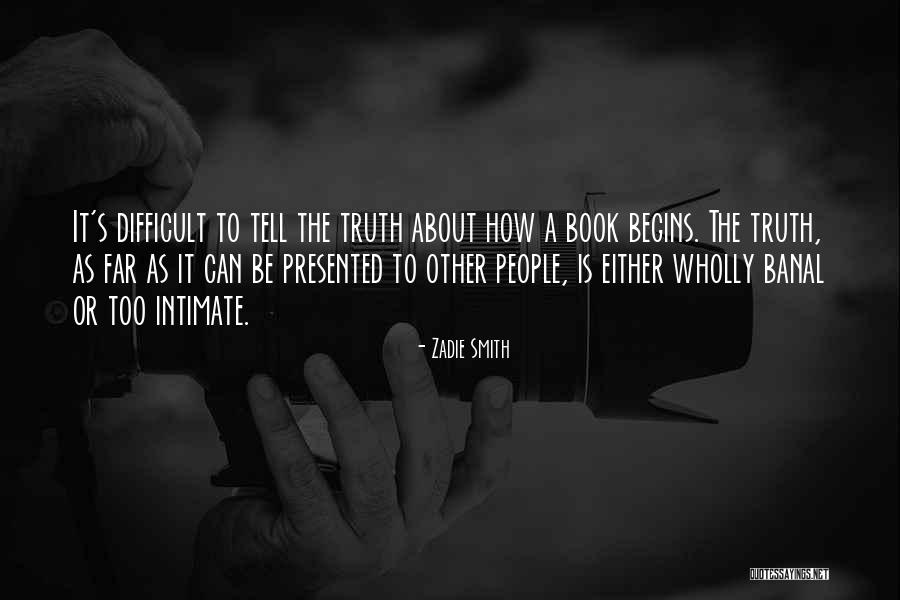 Too Far Book Quotes By Zadie Smith Too Far Book Quotes By Zadie Smith