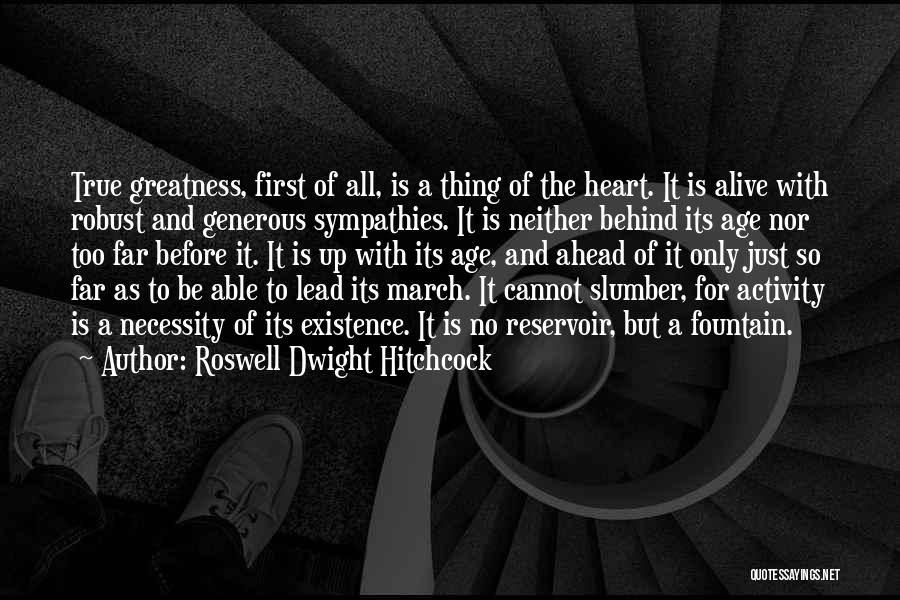 Too Generous Quotes By Roswell Dwight Hitchcock