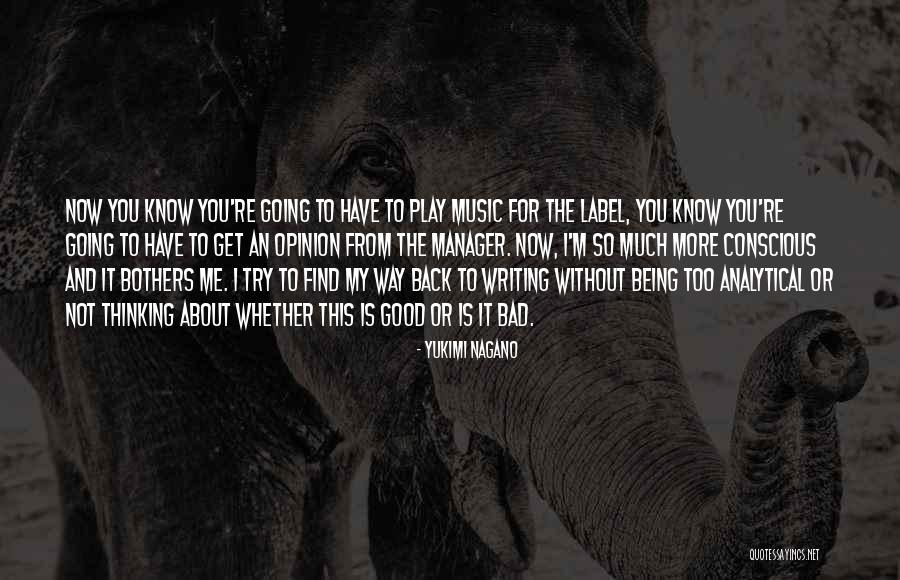 Too Good Is Bad Quotes By Yukimi Nagano Too Good Is Bad Quotes By Yukimi Nagano
