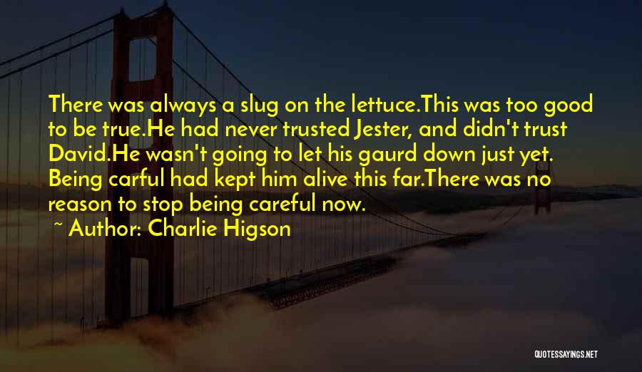 Too Good To Be True Quotes By Charlie Higson