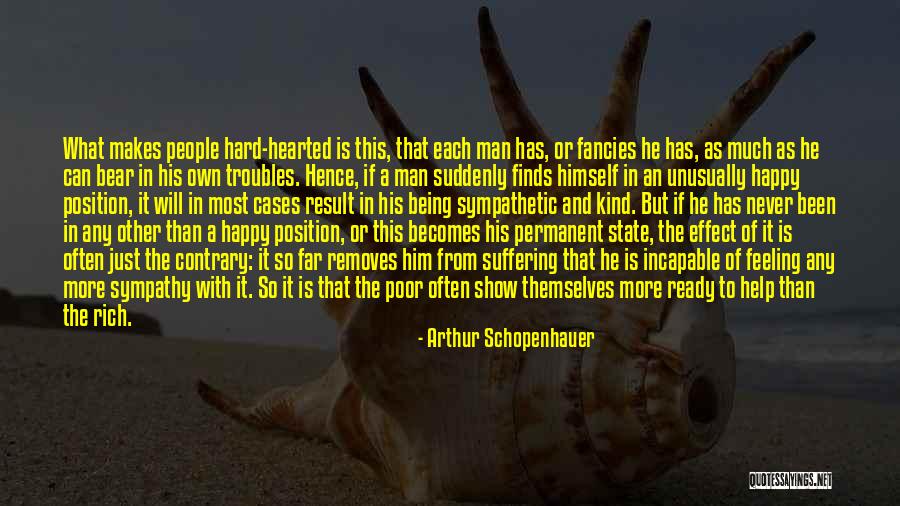 Too Kind Hearted Quotes By Arthur Schopenhauer Too Kind Hearted Quotes By Arthur Schopenhauer