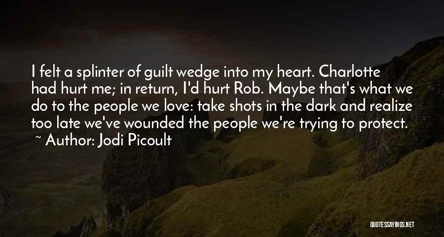 Too Late In Love Quotes By Jodi Picoult