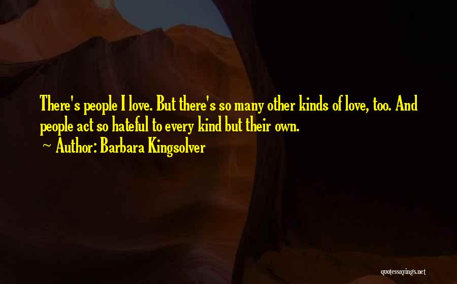 Too Many Quotes By Barbara Kingsolver