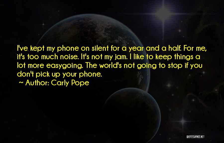 Too Much Going On Quotes By Carly Pope