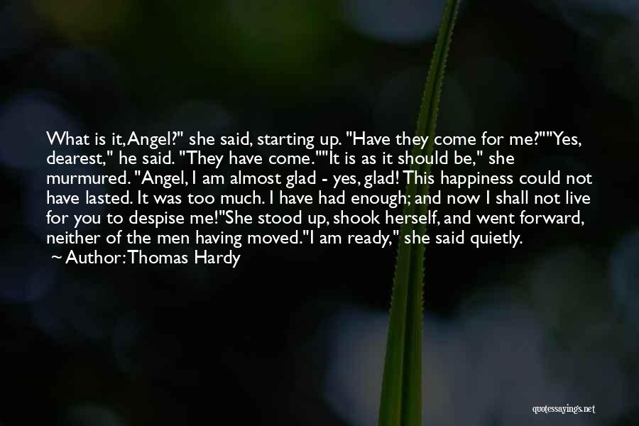 Too Much Happiness Quotes By Thomas Hardy