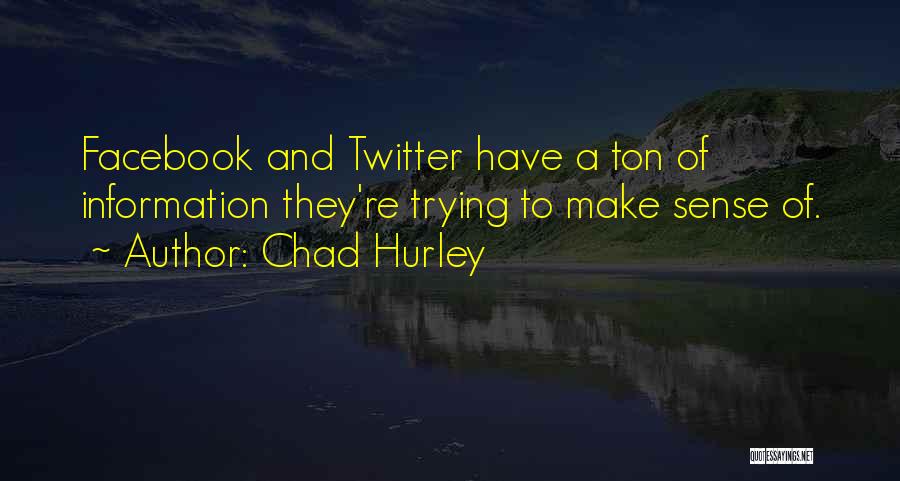 Too Much Information On Facebook Quotes By Chad Hurley