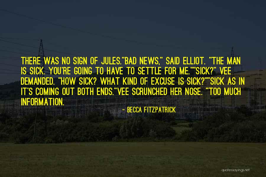 Too Much Information Quotes By Becca Fitzpatrick Too Much Information Quotes By Becca Fitzpatrick