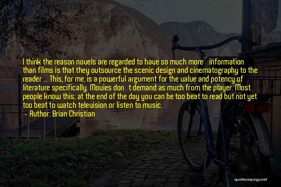 Too Much Information Quotes By Brian Christian