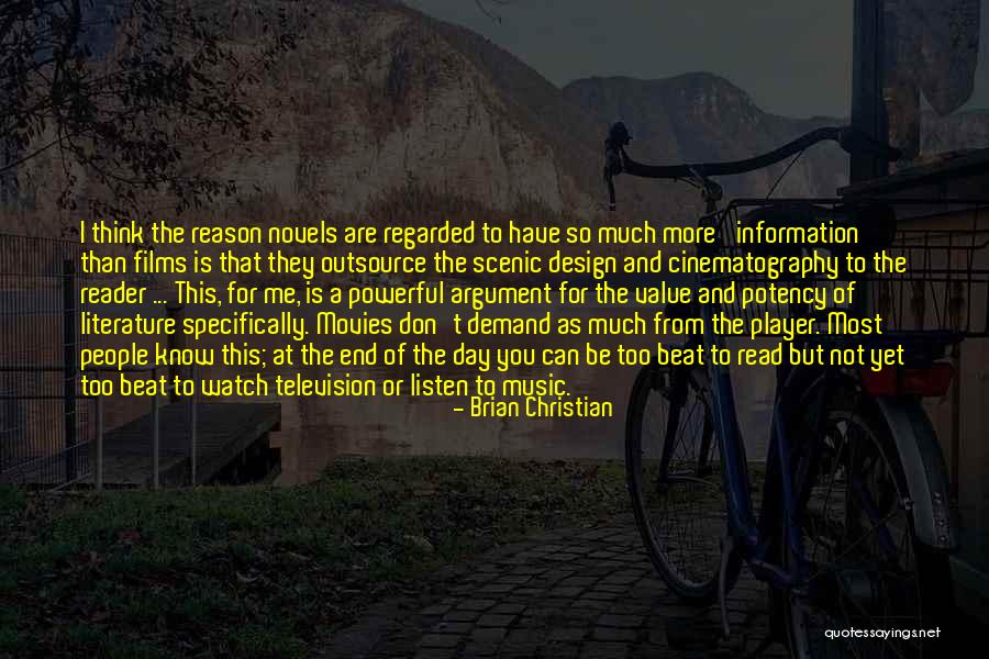 Too Much Information Quotes By Brian Christian