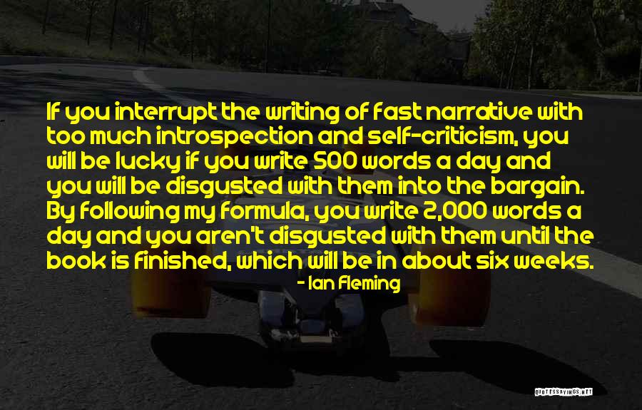 Too Much Introspection Quotes By Ian Fleming Too Much Introspection Quotes By Ian Fleming