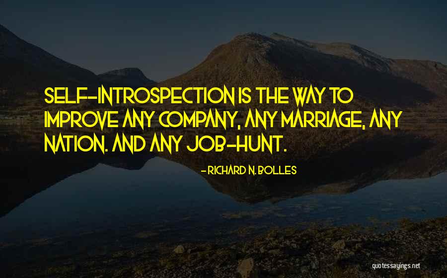 Too Much Introspection Quotes By Richard N. Bolles Too Much Introspection Quotes By Richard N. Bolles