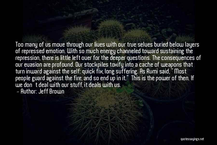 Too Much Power Quotes By Jeff Brown