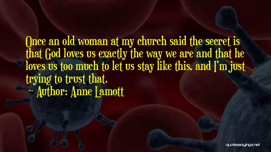 Too Old To Change Quotes By Anne Lamott