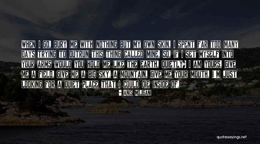 Too Quiet Quotes By Anis Mojgani Too Quiet Quotes By Anis Mojgani