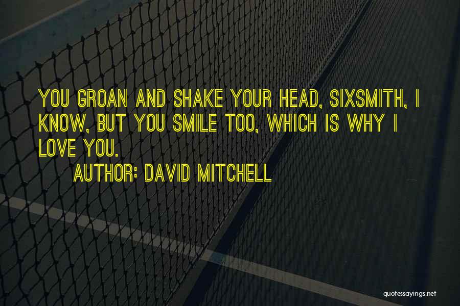 Too Romantic Love Quotes By David Mitchell